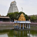 Why the Athi Varadar idol is kept immersed in water